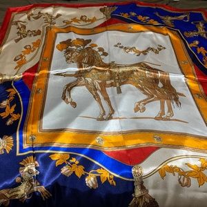 Silk Print Scarf